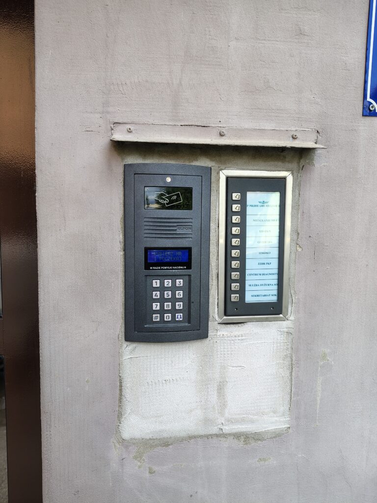 montaż domofonu Kraków Stare Miasto